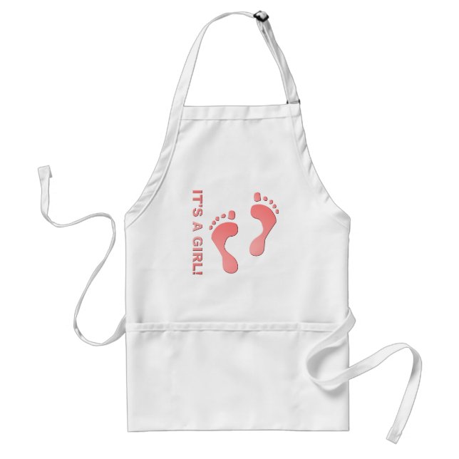 Delantal ¡Es un Chica Apron! (Frente)
