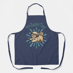 Delantal Es Zoomie Time Shih Tzu