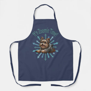 Delantal Es Zoomie Time Yorkshire Terrier