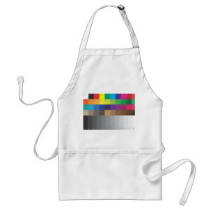 DELANTAL  ESCALA DE COLOR Y GRIS