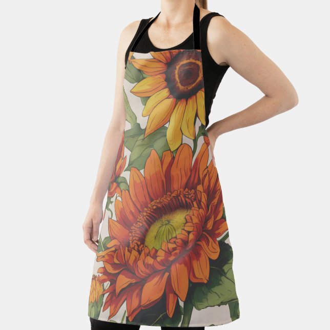 Delantal Escaparate de otoño de Halloween o acción de graci (in situ)