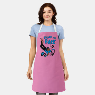 Delantal Escenario inspirado en Shake y Bake Retro