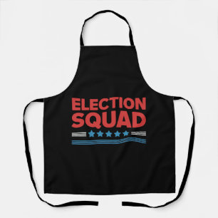 Delantal Escuadrón Electoral Elecciones 2024 Demócrata Repu