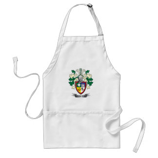 Delantal Escudo de armas del escudo de la familia de