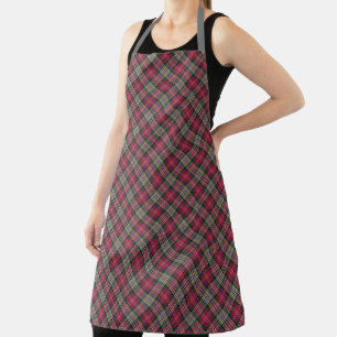 Delantal Escudo de cocina de tartán de legado duradero
