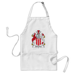 Delantal Escudo de la familia de Downes