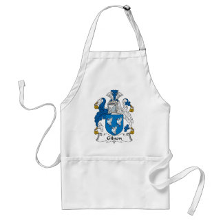 Delantal Escudo de la familia de Gibson