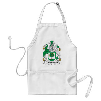 Delantal Escudo de la familia de O'Flanagan