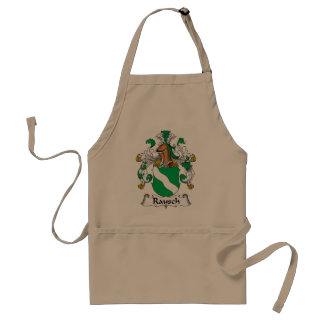 Delantal Escudo de la familia de Rausch