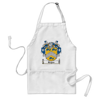 Delantal Escudo de la familia de Regan