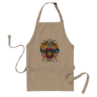 Delantal Escudo de la familia de Solano