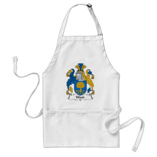 Delantal Escudo de madera de la familia