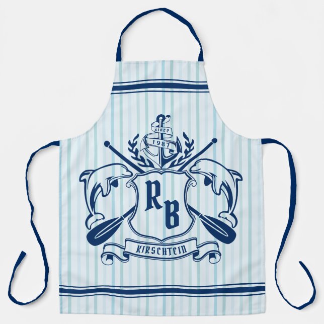 Delantal Escudo orácico de los delfines de la costa (Anverso)