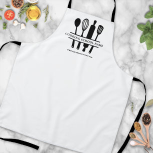 Delantal Escuela de Cocina Culinaria Personalizada