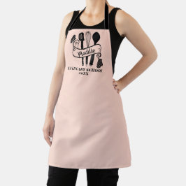 Delantal Escuela de cocina de utensilios de chef personaliz
