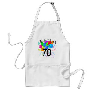 Delantal Ése correcto que soy 70 - cumpleaños