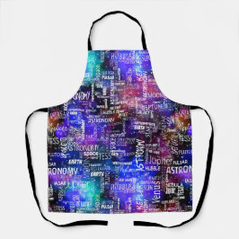 Delantal Espacio astronómico