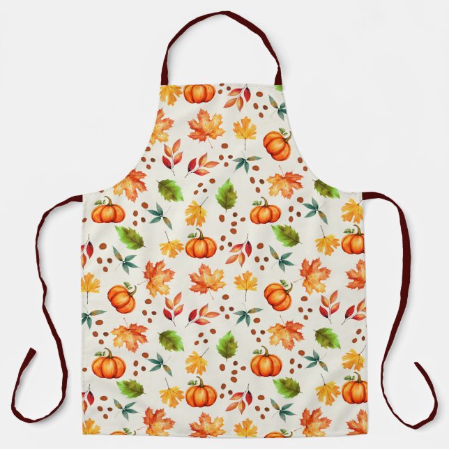 Delantal Especie de otoño B (Anverso)