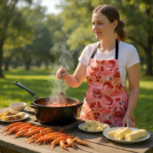 Delantal Espectacular Apron de impresión en todo el mundo