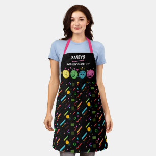 Delantal espectáculo de artesanía personalizada con ganch