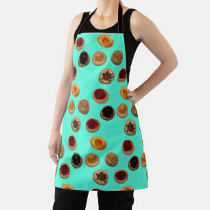 Delantal Espectro de Aqua-Mint Kolache brillante