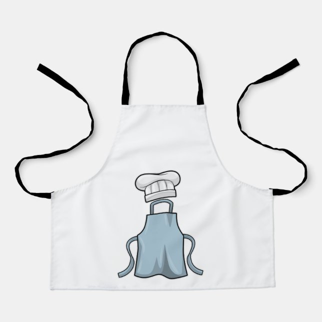 Delantal Espectro de cocina y gorra de cocina (Anverso)