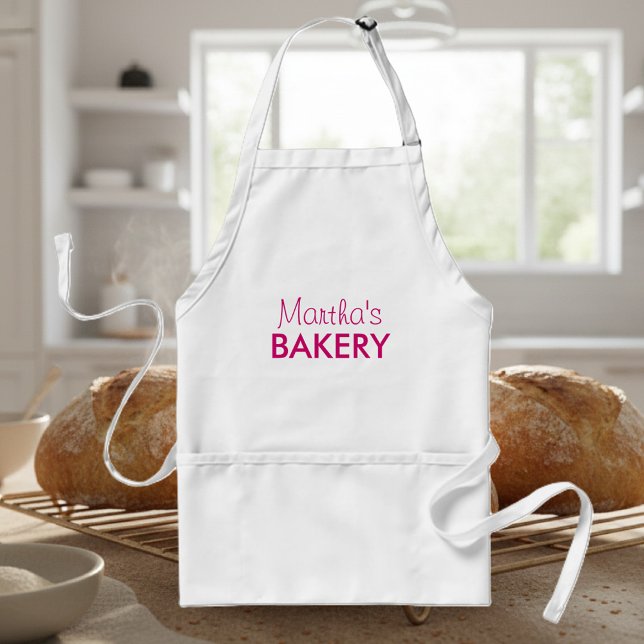 Delantal Espectro de horneado de nombres personalizado para (bakery apron)