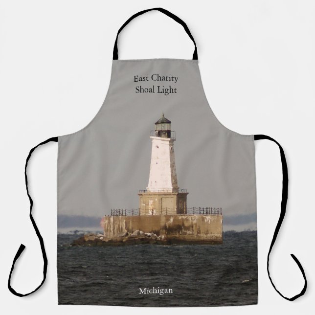 Delantal Espectro de luz de choque de caridad oriental (Anverso)