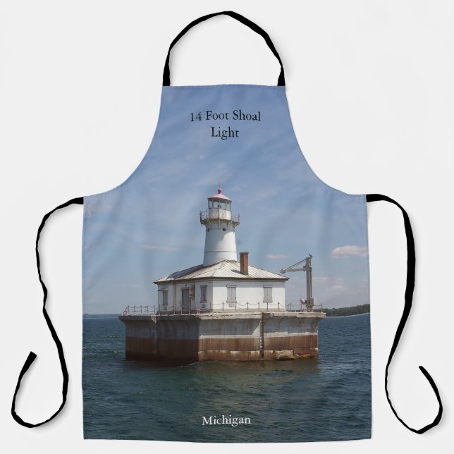 Delantal Espectro de luz de disparo de 14 pies (Anverso)