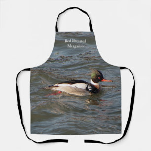 Delantal Espectro de Merganser de los Pechos Rojos