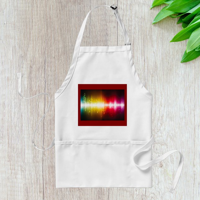Delantal Espectro de Música Onda de Sonido Visualizador de  (Subido por el creador)