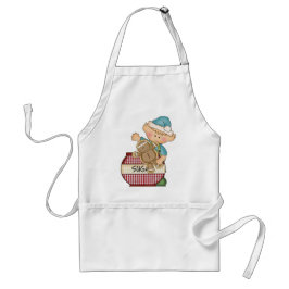 Delantal Espectro de navidad Holiday Baking Elf