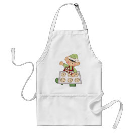 Delantal Espectro de navidad Holiday Baking Elf