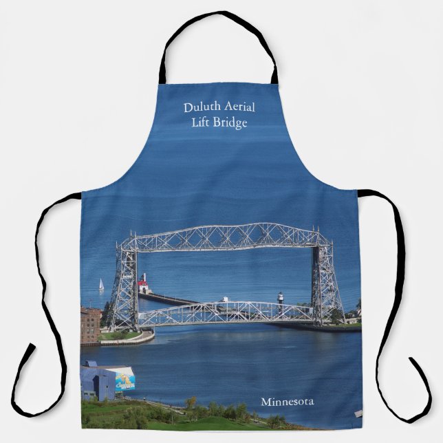 Delantal Espectro del puente del elevador aéreo de Duluth (Anverso)