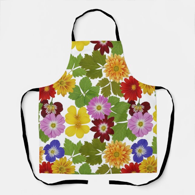 Delantal Espectro Floral Elegance (Anverso)