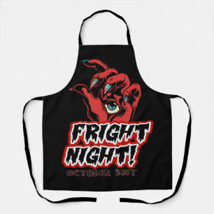 Delantal Espeluznante Eerie Halloween Sangriento Apron noct