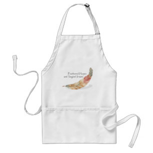 Delantal Esperanzas de Feathered enredan sueños Boho Apron