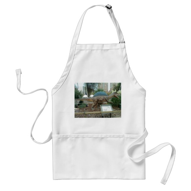 Delantal Espinosauro Dinosaurio Apron (Frente)