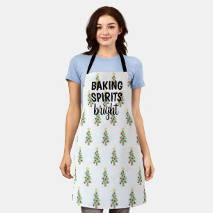 Delantal Espíritus de hormigón Apron árbol de Navidad brill