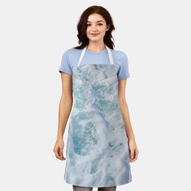 Delantal Espuma de ondas de bonito (Gastado)