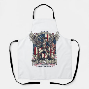 Delantal Esqueleto de la Guerra Revolucionaria Patriótica P