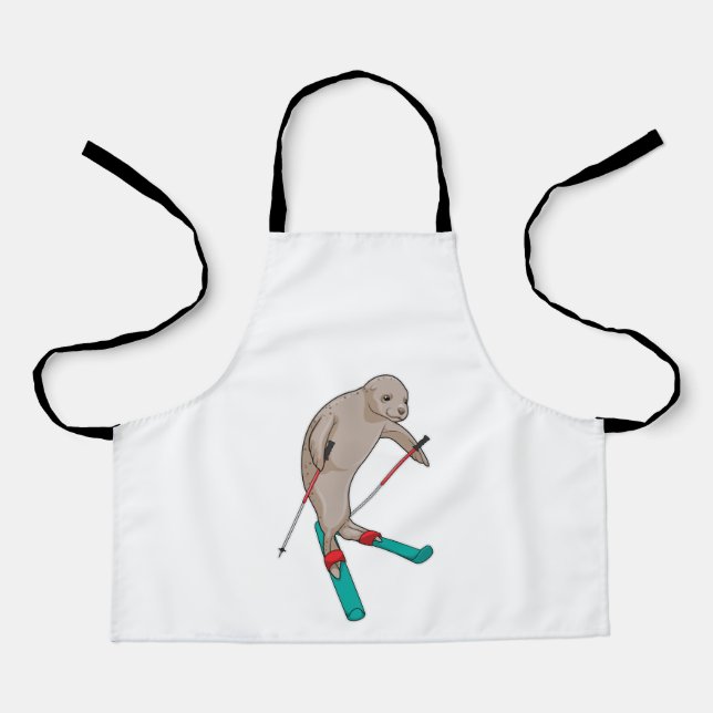 Delantal Esquiador de focas (Anverso)