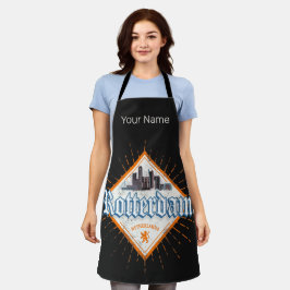 Delantal Esquina holandesa de la línea aérea de Rotterdam