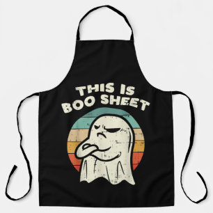 Delantal Esta Es Hoja Boo Fantasma