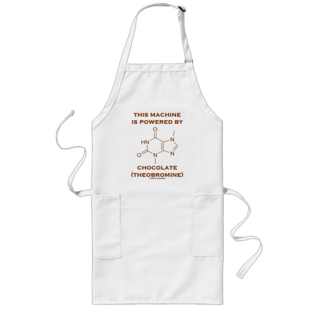 Delantal Esta máquina es accionada por el chocolate (la (Frente)