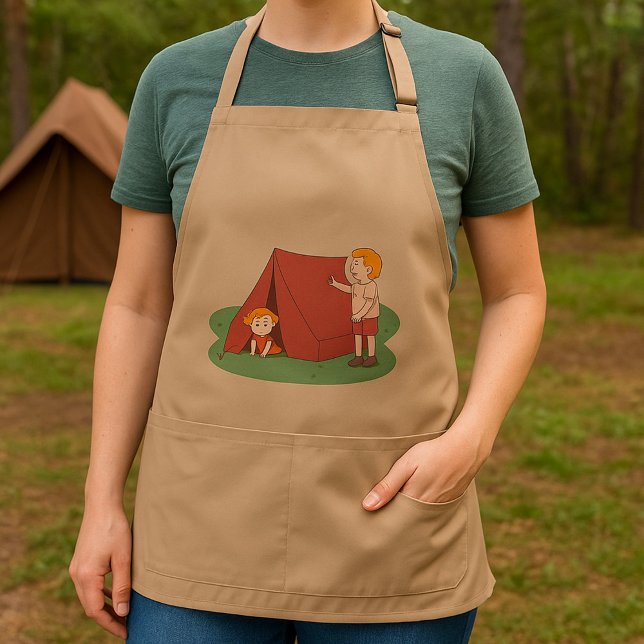 Delantal Establecimiento De Una Carpa (Subido por el creador)