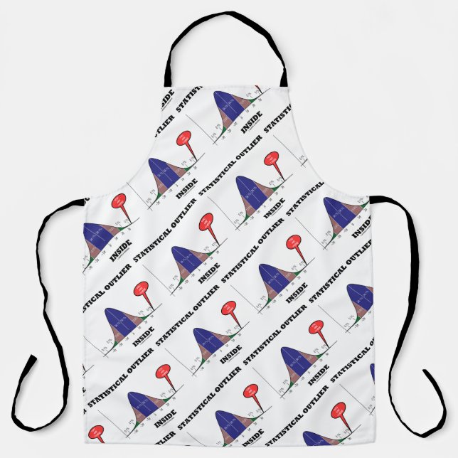 Delantal Estadístico Extraordinario Dentro De Usted Está El (Anverso)