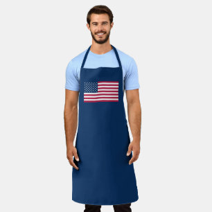 Delantal Estados Unidos de América bandera de EE. UU. azul