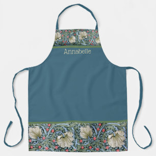 Delantal Estampa floral personalizable de William Morris