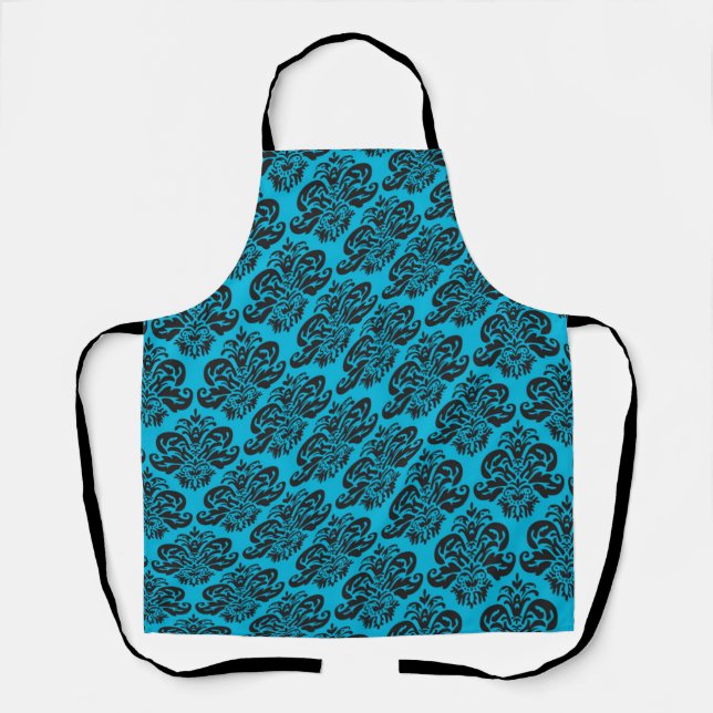 Delantal Estampado de brocado (Anverso)